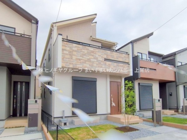 上尾市小泉、新築一戸建ての画像です