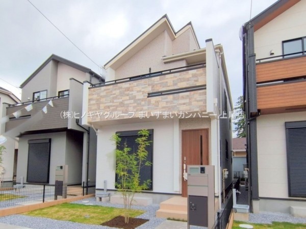 上尾市小泉、新築一戸建ての画像です