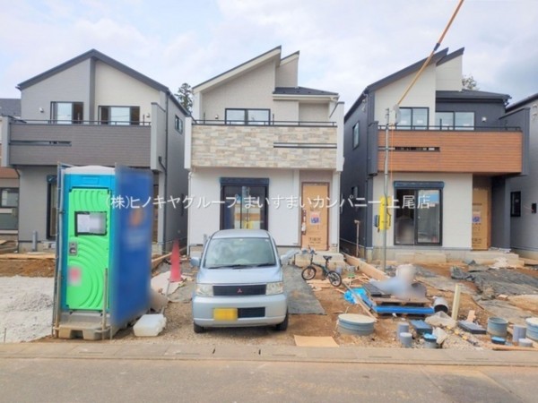 上尾市小泉、新築一戸建ての画像です