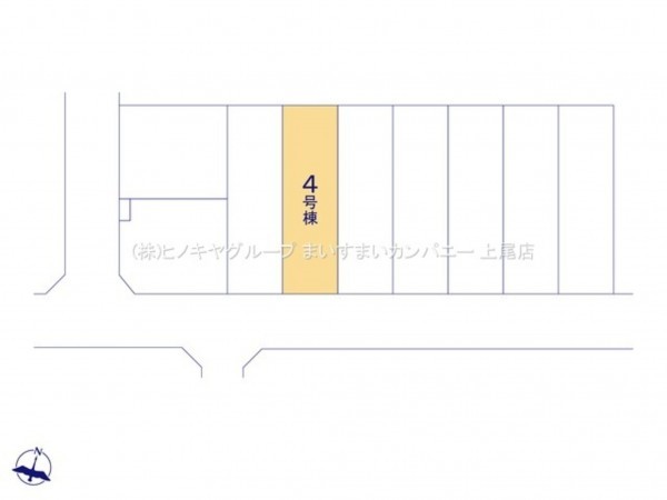 上尾市小泉、新築一戸建ての画像です