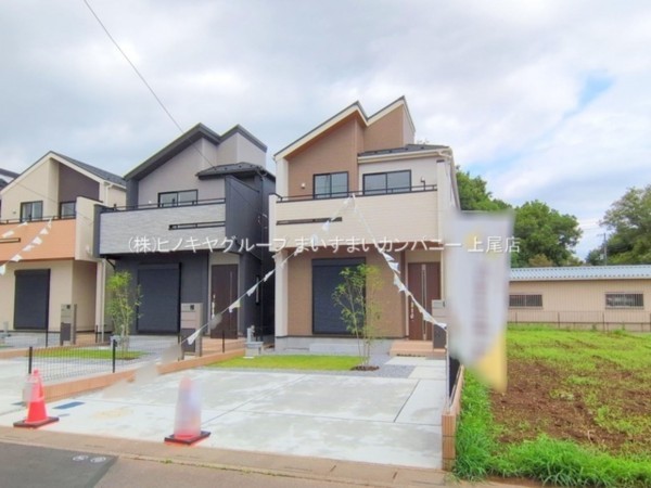上尾市小泉、新築一戸建ての画像です