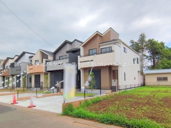 上尾市小泉、新築一戸建ての画像です