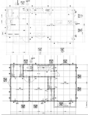 桶川市大字坂田、新築一戸建ての間取り画像です