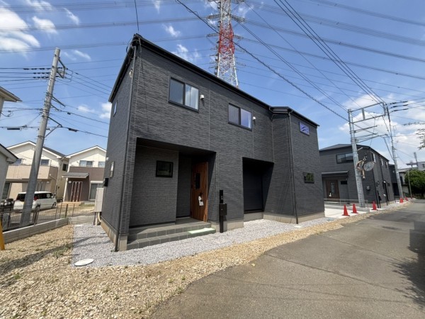 桶川市大字坂田、新築一戸建ての画像です