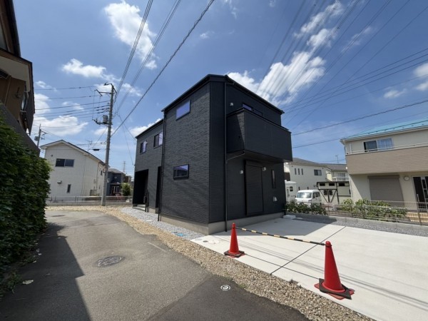 桶川市大字坂田、新築一戸建ての画像です