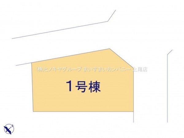 桶川市大字上日出谷、新築一戸建ての画像です