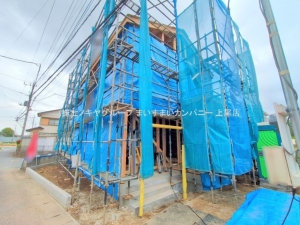 桶川市大字上日出谷、新築一戸建ての画像です