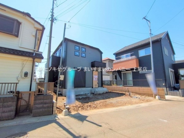 桶川市坂田東、新築一戸建ての画像です