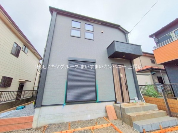 桶川市坂田東、新築一戸建ての画像です