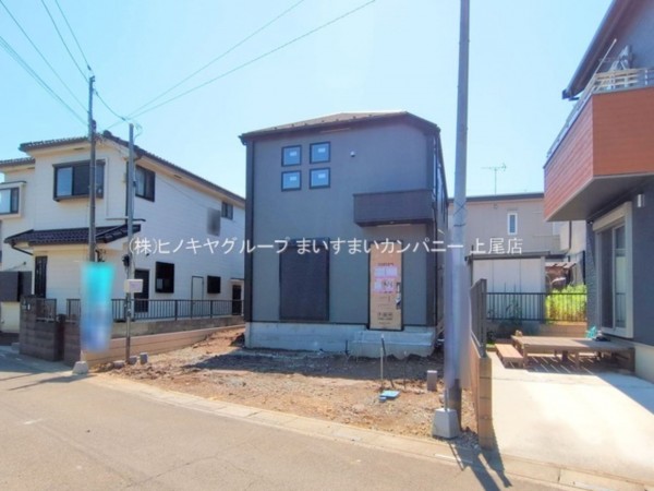 桶川市坂田東、新築一戸建ての画像です