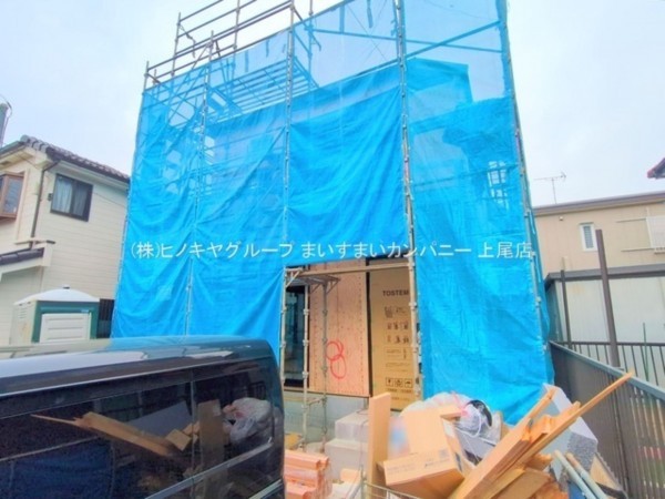 桶川市坂田東、新築一戸建ての画像です