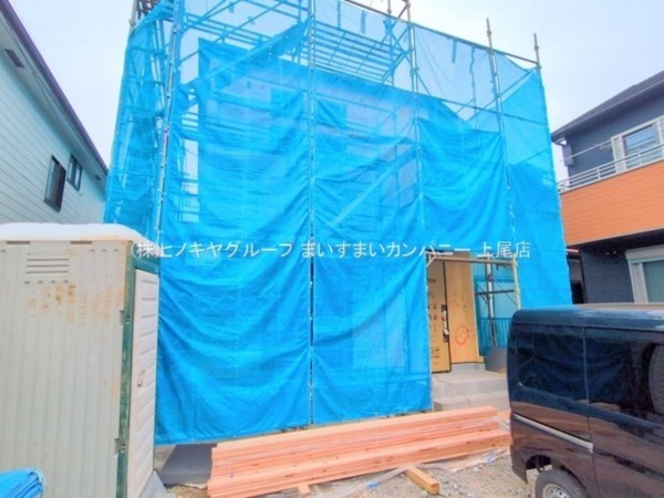 桶川市坂田東、新築一戸建ての画像です