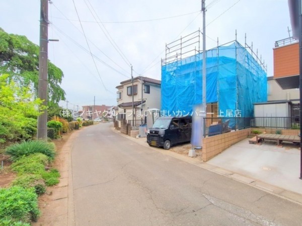 桶川市坂田東、新築一戸建ての画像です