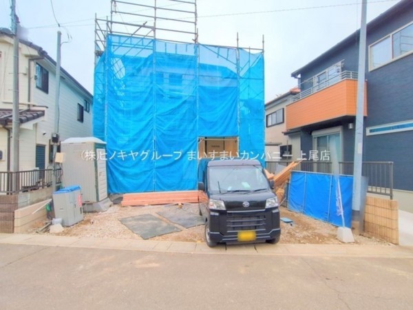 桶川市坂田東、新築一戸建ての画像です