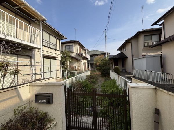 上尾市井戸木、土地の画像です