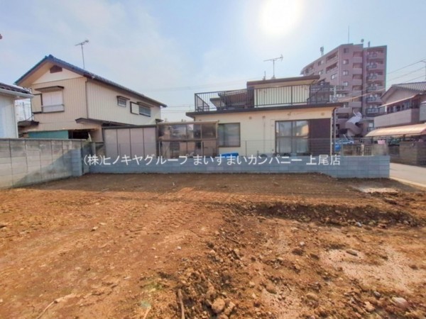 桶川市神明、新築一戸建ての外観画像です