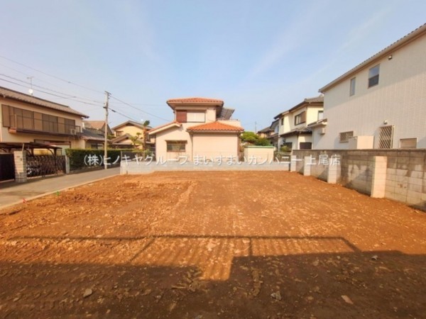 桶川市神明、新築一戸建ての外観画像です