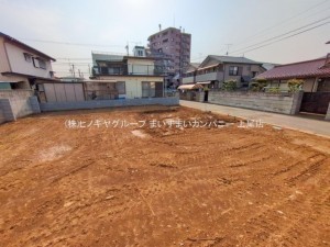 桶川市神明、新築一戸建ての外観画像です