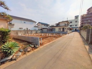 桶川市神明、新築一戸建ての外観画像です