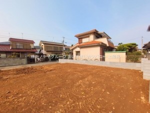 桶川市神明、新築一戸建ての外観画像です