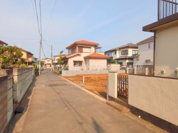 桶川市神明、新築一戸建ての外観画像です
