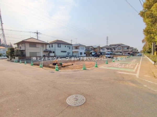 上尾市中妻、土地の画像です