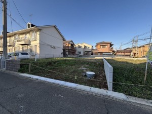 上尾市浅間台、土地の画像です