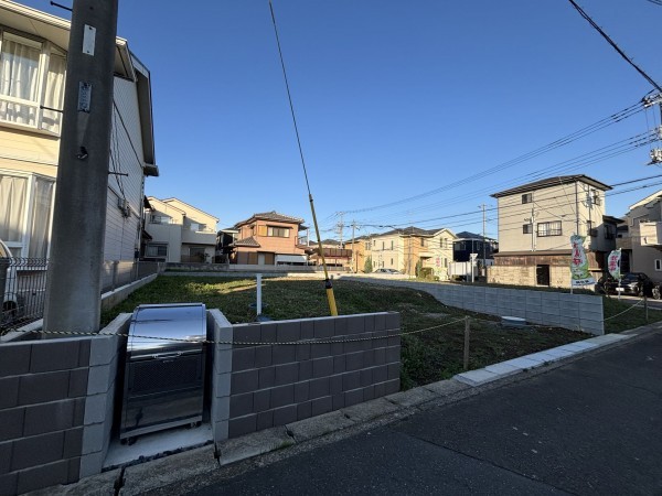 上尾市浅間台、土地の画像です