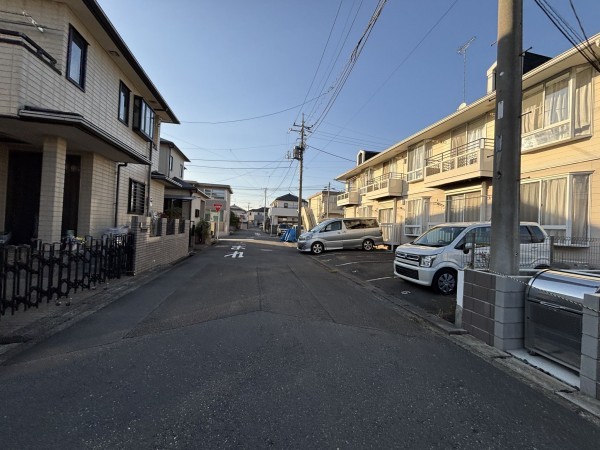 上尾市浅間台、土地の画像です