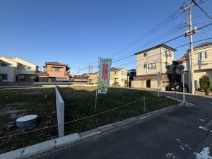 上尾市浅間台、土地の画像です
