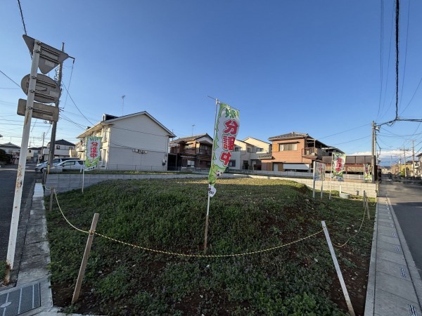 上尾市浅間台、土地の画像です