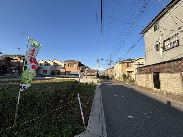 上尾市浅間台、土地の画像です