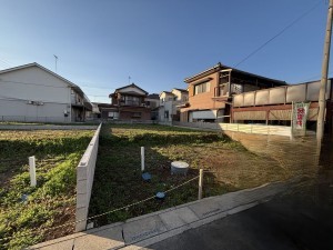 上尾市浅間台、土地の画像です