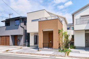 八潮市古新田、新築一戸建ての画像です