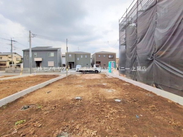 桶川市坂田東、新築一戸建ての画像です