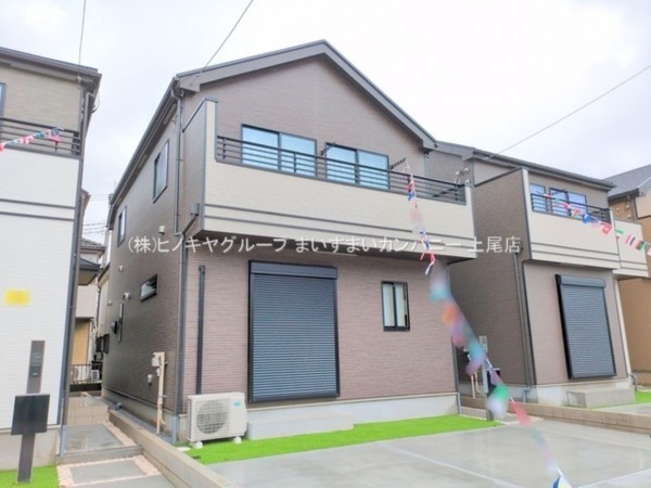 桶川市坂田東、新築一戸建ての画像です