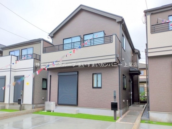 桶川市坂田東、新築一戸建ての画像です