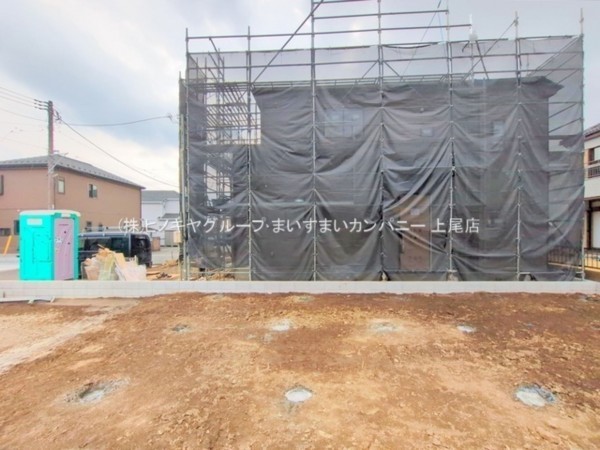 桶川市坂田東、新築一戸建ての画像です