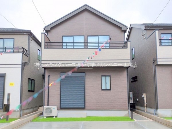 桶川市坂田東、新築一戸建ての画像です