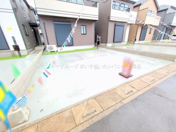 桶川市坂田東、新築一戸建ての画像です