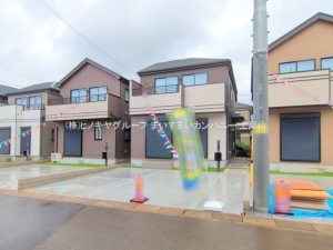 桶川市坂田東、新築一戸建ての画像です
