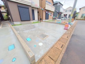 桶川市坂田東、新築一戸建ての画像です