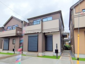 桶川市坂田東、新築一戸建ての画像です