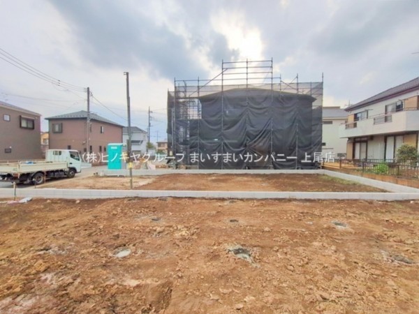 桶川市坂田東、新築一戸建ての画像です