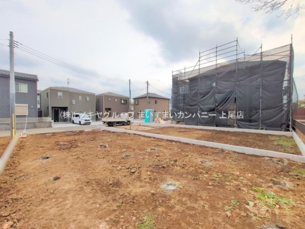 桶川市坂田東、新築一戸建ての画像です