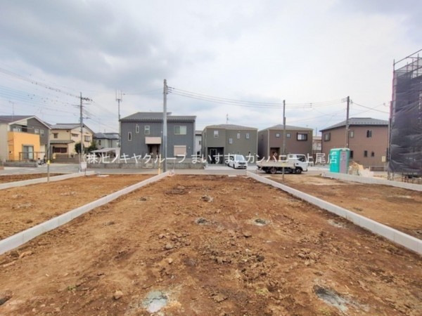 桶川市坂田東、新築一戸建ての画像です