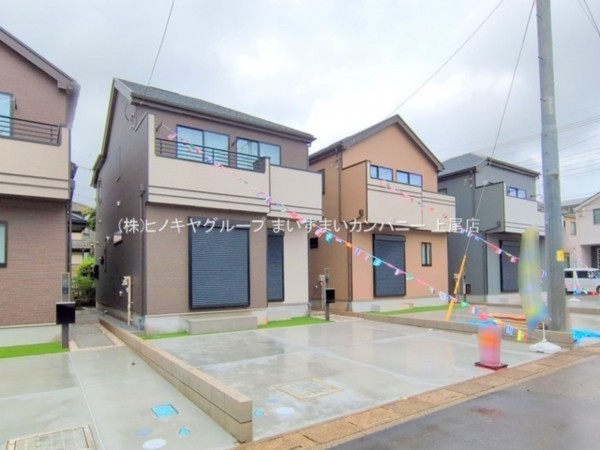 桶川市坂田東、新築一戸建ての画像です