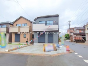 桶川市坂田東、新築一戸建ての画像です