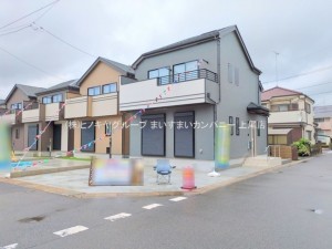 桶川市坂田東、新築一戸建ての画像です