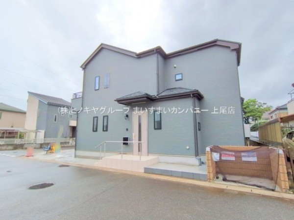 桶川市坂田東、新築一戸建ての画像です